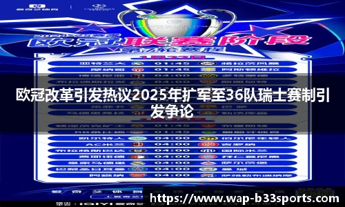 欧冠改革引发热议2025年扩军至36队瑞士赛制引发争论